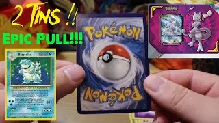 EPIC POK&Eacute;MON CARD PULL [2tins] A Must Watch !! #Pokemon #cards #epic