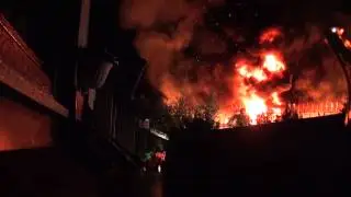 požar na kajuhovi