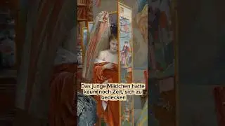 Oh, welcher Skandal ihn zu Hause erwartet!🫢 #Malerei #Kunst