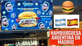 LA BIRRA 🍔🇦🇷 EN MADRID 🇪🇸: LA HAMBURGUESA QUE NACI&Oacute; EN BOEDO (BA) Y TRIUNF&Oacute; EN MIAMI 🇺🇸 YA EN ESPA&Ntilde;A