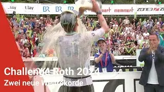 Challenge Roth 2024: Weltbestzeit gleich doppelt geknackt