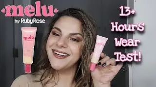 Melu By Ruby Rose Foundation 13 Plus Hours Wear Test/اختبار لفاونديشون ملو روبي روز