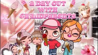 A day with grandparents!?! 🫢🍦🍨🎀 (Voiced) (avatar world) 