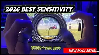 2026 BEST SENSITIVITY BGMI 😍zero recoil head to head only&hellip;headshot handcamp 🔥🔥