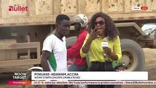 Progress With Pain:Dust Clouds Worry Residents On Pokuase -Nsawam Highway