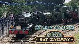 1931 Neptune & 1932 Triton double header June 2024 - Scarborough North Bay Railway.