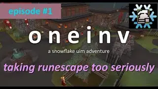 (#1) What's a 'one inv' ? | New UIM Snowflake Series! | Account Overview
