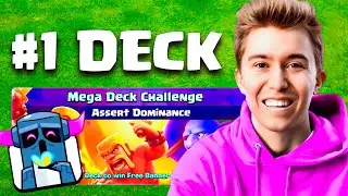 BEST DECK for MEGA DECK CHALLENGE! &mdash; Clash Royale