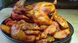 How To Grill Chicken At Home | Whole Roasted Chicken Recipe 