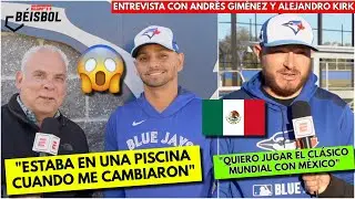 ANDRÉS GIMÉNEZ NO ESPERABA SU CAMBIO. ALEJANDRO KIRK quiere ir al CLÁSICO con MÉXICO | ESPN Beisbol