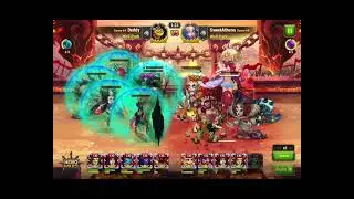 how to fight this defensive team celeste, aurora, orion, andvari, jorgen part 1 #herowars