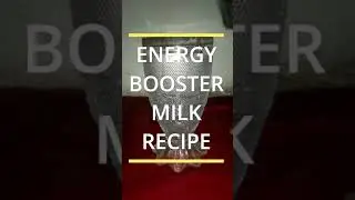 Men's energy boost milk shake by OHR&HR