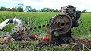 SUBMERSIBLE WATER PUMP | RICE FIELDS WATER PUMPING SYSTEM | DRIP  IRRIGATION SYSTEM #viral #trending