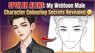 SPOILER ALERT: My Webtoon Male Character Colouring Secrets Revealed 🤫