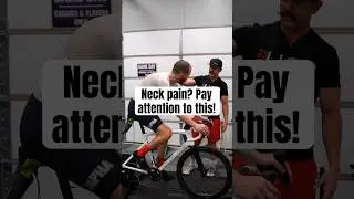 Neck and Shoulder Pain on the Bike? Try This! #cyclingtips #bikefit #cycling #triathlon