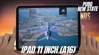 iPad A16 test game PUBG New State Max Setting | Apple A16