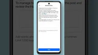 Facebook Blocklist Filter 🔒 Kaise Use Kare 😱 | Follow Settings, Words, Comments 2025 #shorts