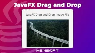 JavaFX Drag and Drop Image to ImageView Tutorial