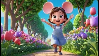 Three Blind Mice Cobblestone Chase | Canci&oacute;n Infantil | Rima en Ingl&eacute;s | M&uacute;sica para Ni&ntilde;os