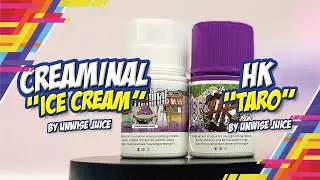 CREAMINAL BLUEBERRY BANANA ICE CREAM & HK TARO by UNWISE JUICE