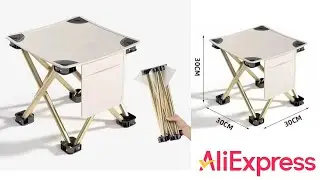 Camping Chair Outdoor Folding Stool Super Light Portable Fishing Bench AliExpress