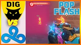 Dignitas vs Cloud9 HIGHLIGHTS - PopFlash Valorant Invitational