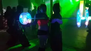 Trying partner dragon staff!