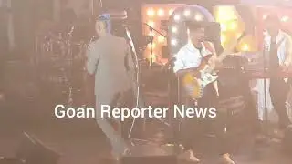 Goan Reporter:Goa'S Mark Revlon singing Celina Konkani Song at Diwar Bonderam 2023 held on 26-Aug-23