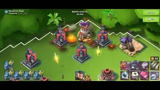 Attacking Resource Bases with 8 [Level 21] RainMakers on Low Level Account | Boom Beach