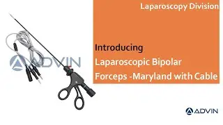 Advin Laparoscopic Bipolar Forceps - Maryland With Cable | Bipolar Forceps | Maryland Grasper