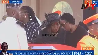RAILA ODINGA FAMILY ARRIVES AT JARAMOGI OGINGA ODINGA!!