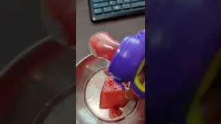Watermelon for baby | Fruits for 6 month old baby | Fruits with nibbler | first food for Baby
