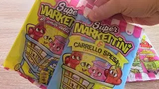 4 Super Markettini Blind bags | Bustine Edicola | Carrello spesa & Amici della Spesa NEW