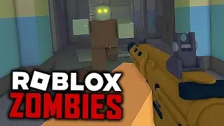 Joguei ROBLOX com CALL OF DUTY ZOMBIES... KKKKKKK