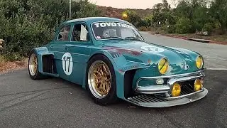 Представляем La Brute: Renault Dauphine 1960-х годов, превращенный в среднемоторного монстра для ...