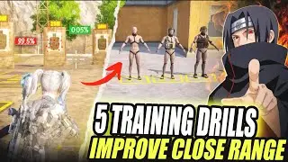 5 TRAINING DRILLS FOR 🔱IMPROVE CLOSE RANGE @Meww2 