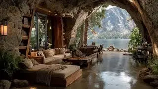 Fireplace Crackling & Snow Sounds in a Cozy Room – Perfect Ambience for Sleep, Focus & Relaxation