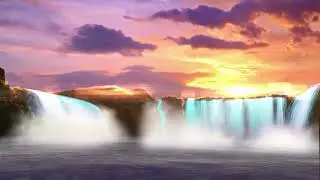Soothing Waterfall Soundscape for Learning and Relaxation | Meditative Ambient Sounds #meditation