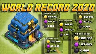 BIGGEST LOOT IN CLASH OF CLANS HISTORY 2020