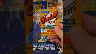 1987 Donruss Baseball Pack Rip #baseball