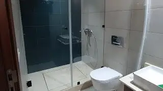 طريقة تركيب الزجاج طروبي للحمام مع الشرح ،😍😍😍