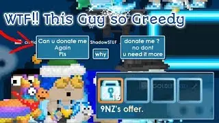 Can i Donate You? Donating Pro's - Growtopia Prank #2