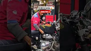 Continental GT 650 First Service In 2025 & Detailed Servicing On Channel #gt650service #gt650 #bike