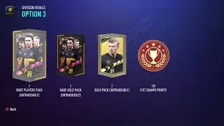 FIFA 21 RANK 2 DIVISION RIVALS REWARDS!!!!!!!