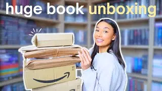 unboxing 25+ new books! ✨📦 HUGE BOOK HAUL!