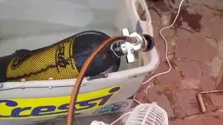 Ricarica bombole subacquee Cressi Sub