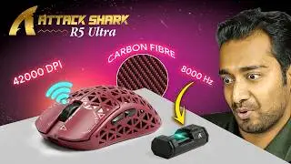 Attack Shark R5 Ultra 🤯 India Review | Best Mouse for Competitive Gaming ?