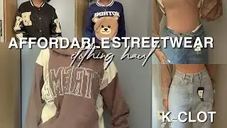 AFFORDABLE Back To School Streetwear Clothing Try-On Haul | ft. K Clot