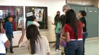Brain Smart Start - Middle School Teacher Playing Ball Toss with Students