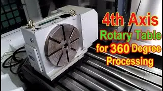 PRATIC CNC-4th Axis Rotary Table Achieve 360&deg; Processing